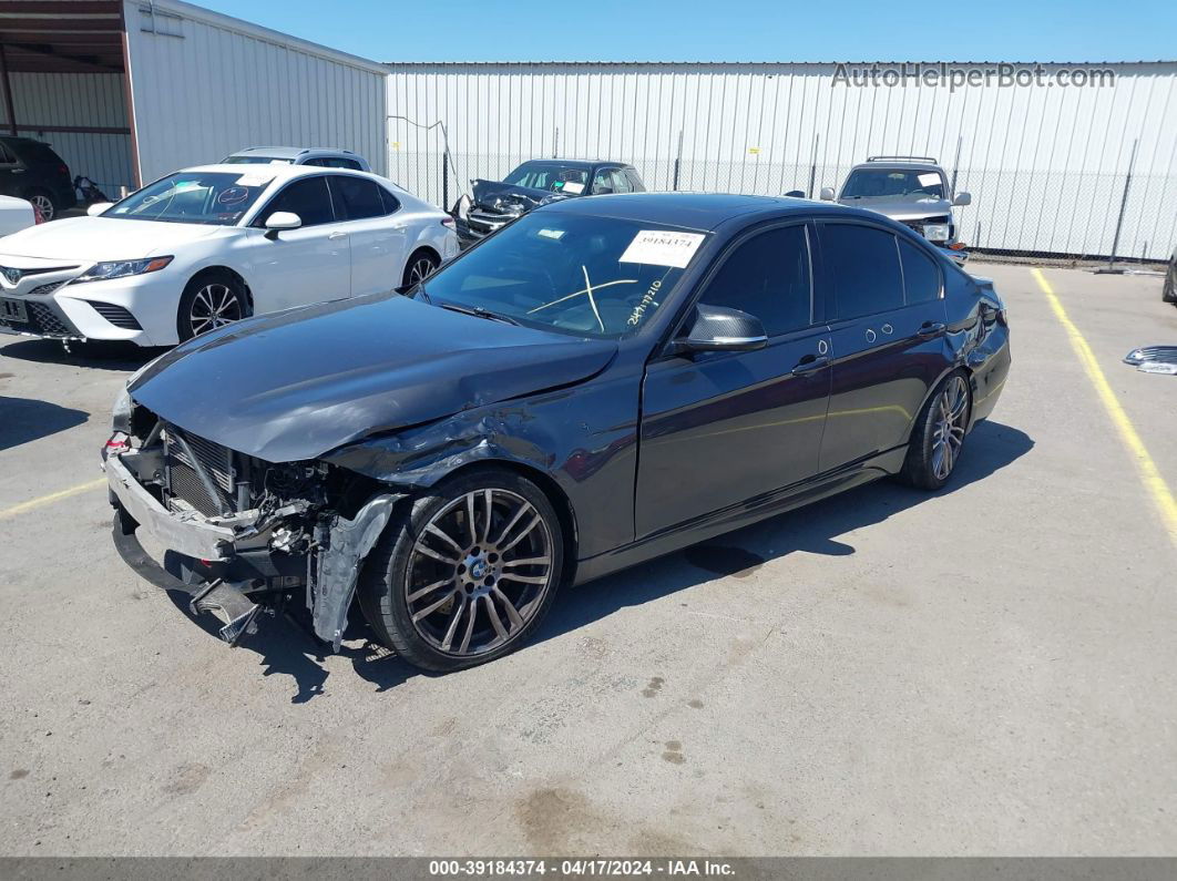 2014 Bmw 335i   Gray vin: WBA3A9G58ENR97403