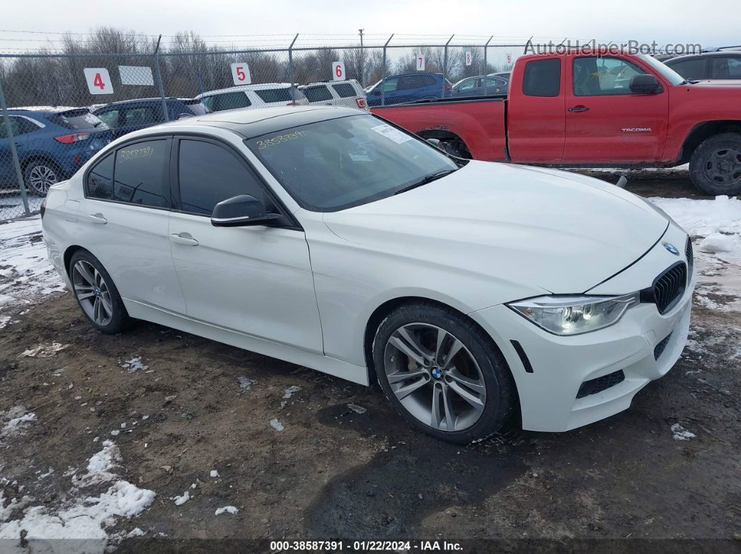 2013 Bmw 335i   White vin: WBA3A9G59DNP38109