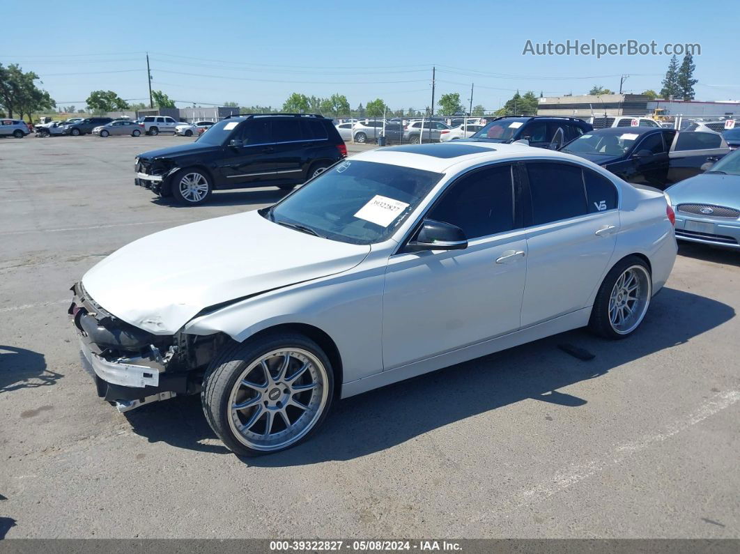 2015 Bmw 335i   White vin: WBA3A9G59FNS66853