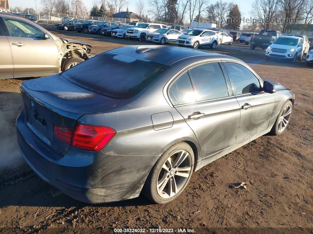 2012 Bmw 335i   Gray vin: WBA3A9G5XCNN73038