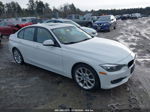 2014 Bmw 320i White vin: WBA3B1C50EF078574