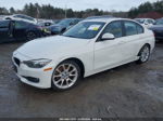 2014 Bmw 320i White vin: WBA3B1C50EF078574