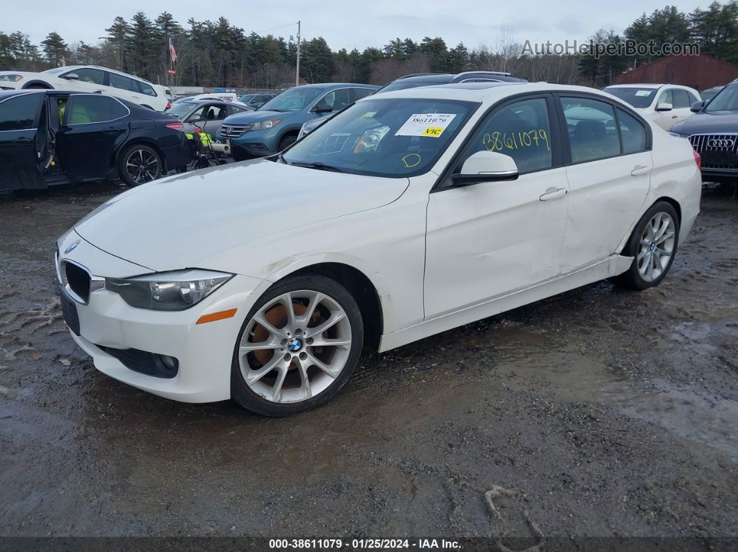 2014 Bmw 320i Белый vin: WBA3B1C50EF078574