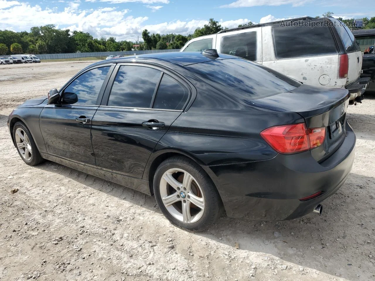 2015 Bmw 320 I Black vin: WBA3B1C50FK138197