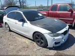2014 Bmw 320i   White vin: WBA3B1C51EK132083