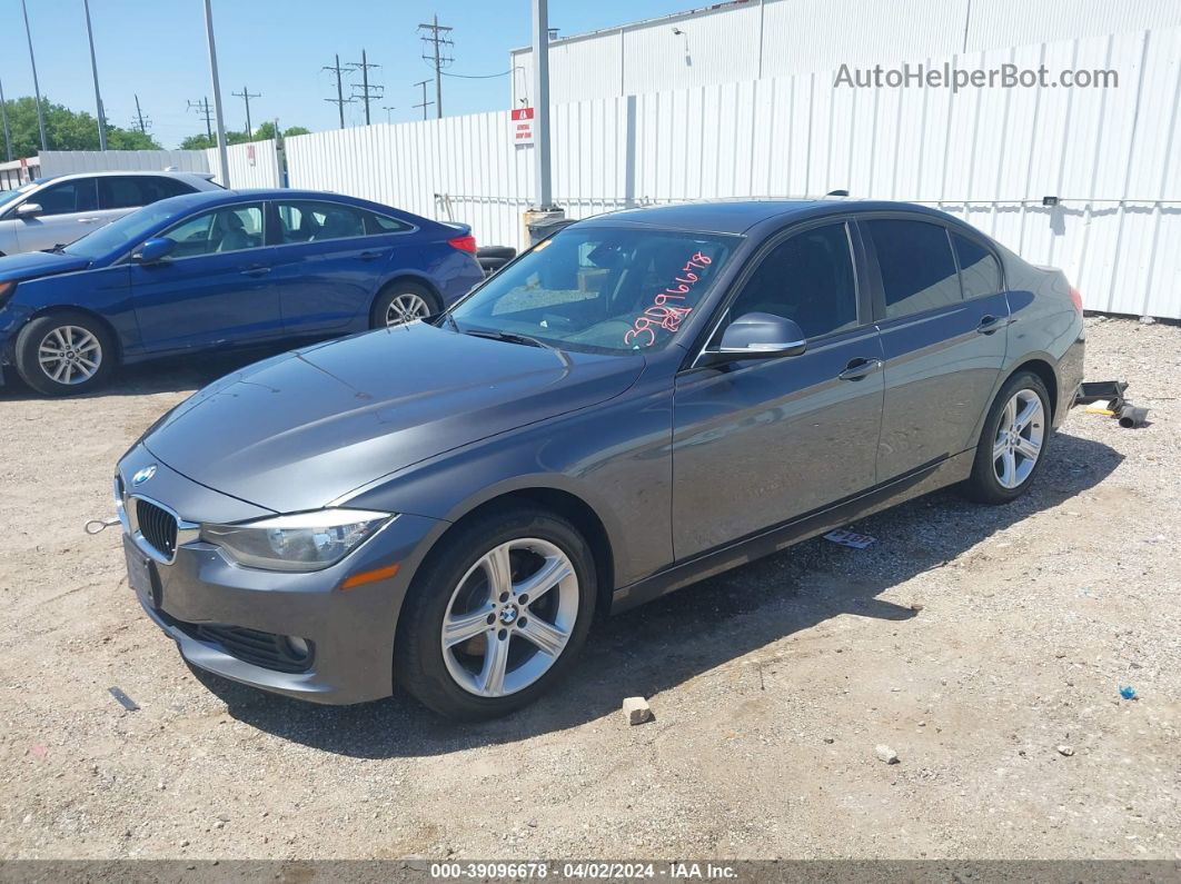 2014 Bmw 320i   Gray vin: WBA3B1C51EK133430