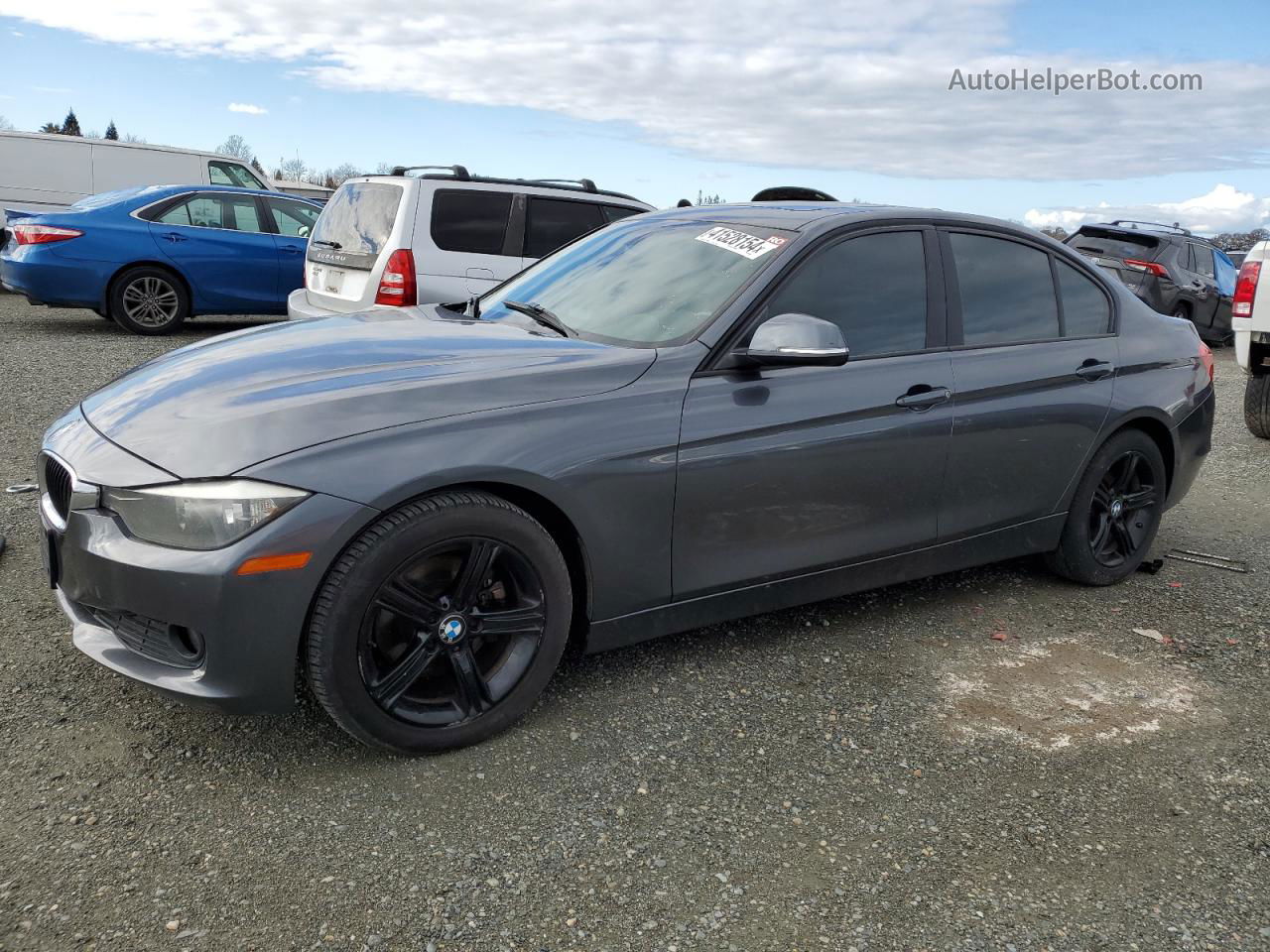 2015 Bmw 320 I Угольный vin: WBA3B1C51FK137088