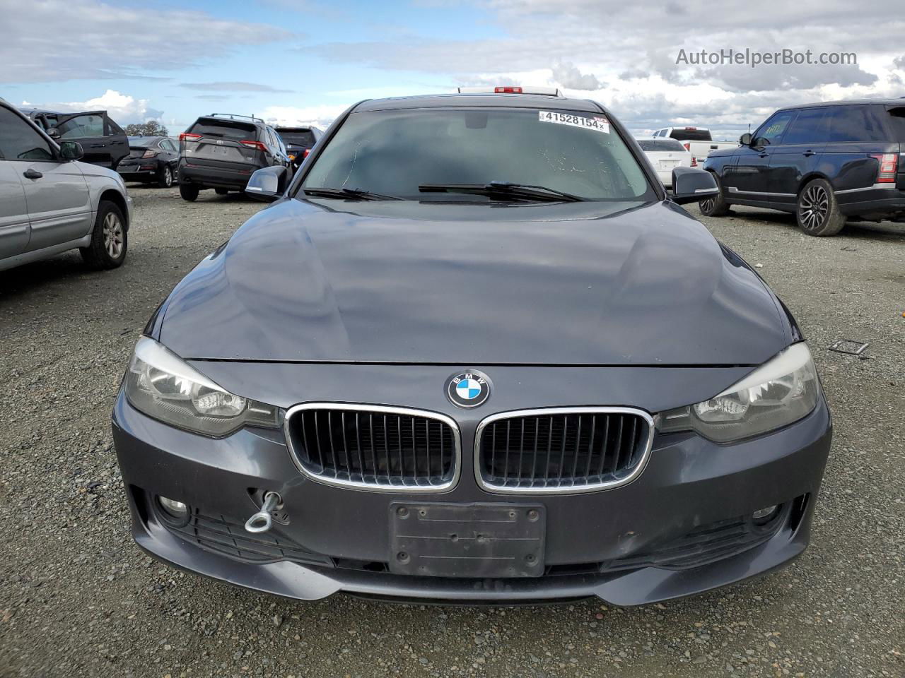 2015 Bmw 320 I Charcoal vin: WBA3B1C51FK137088