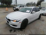 2015 Bmw 3 Series 320i White vin: WBA3B1C51FK138239