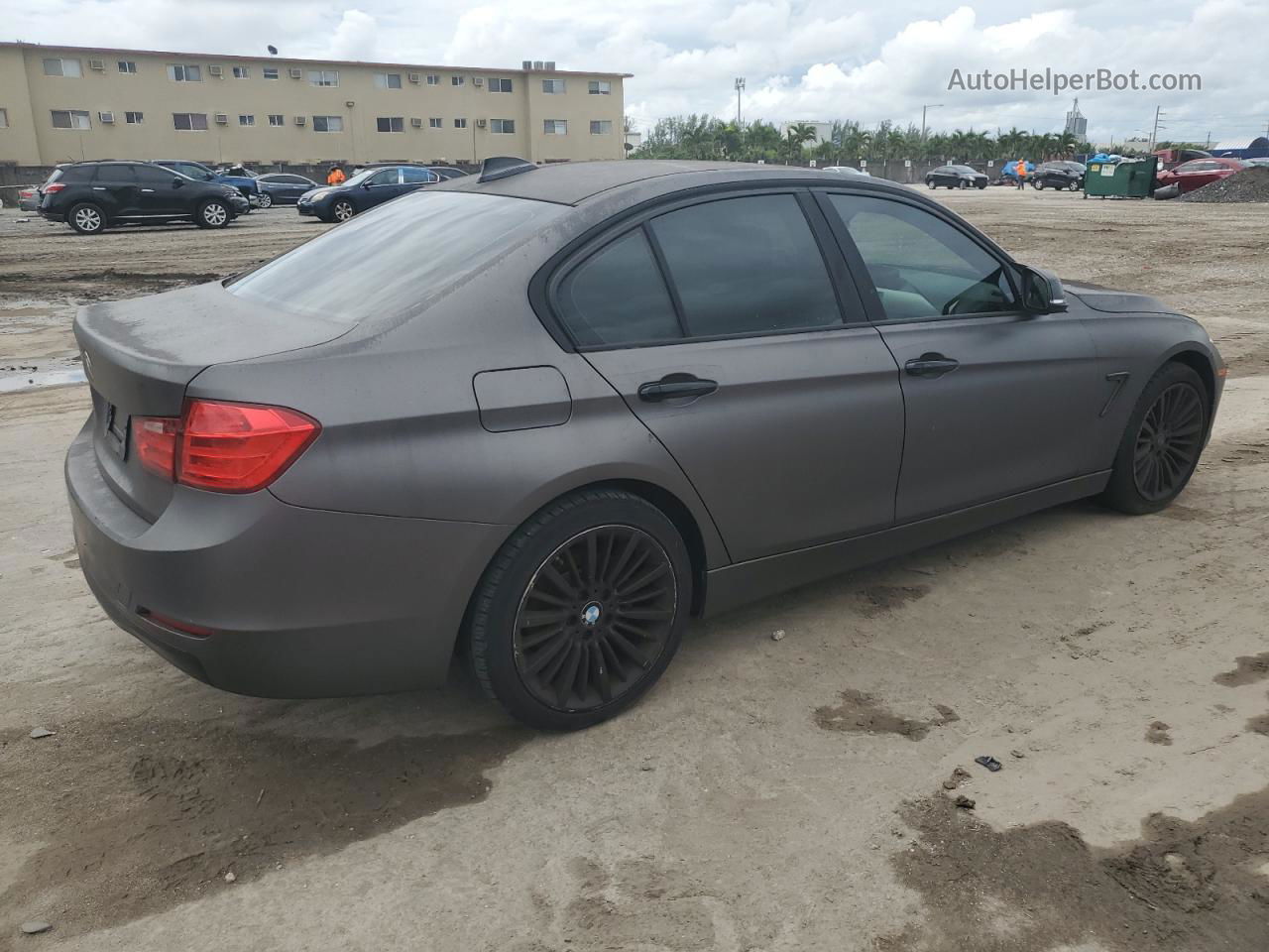 2015 Bmw 320 I Black vin: WBA3B1C51FK138953