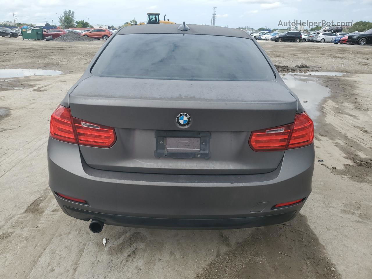 2015 Bmw 320 I Black vin: WBA3B1C51FK138953