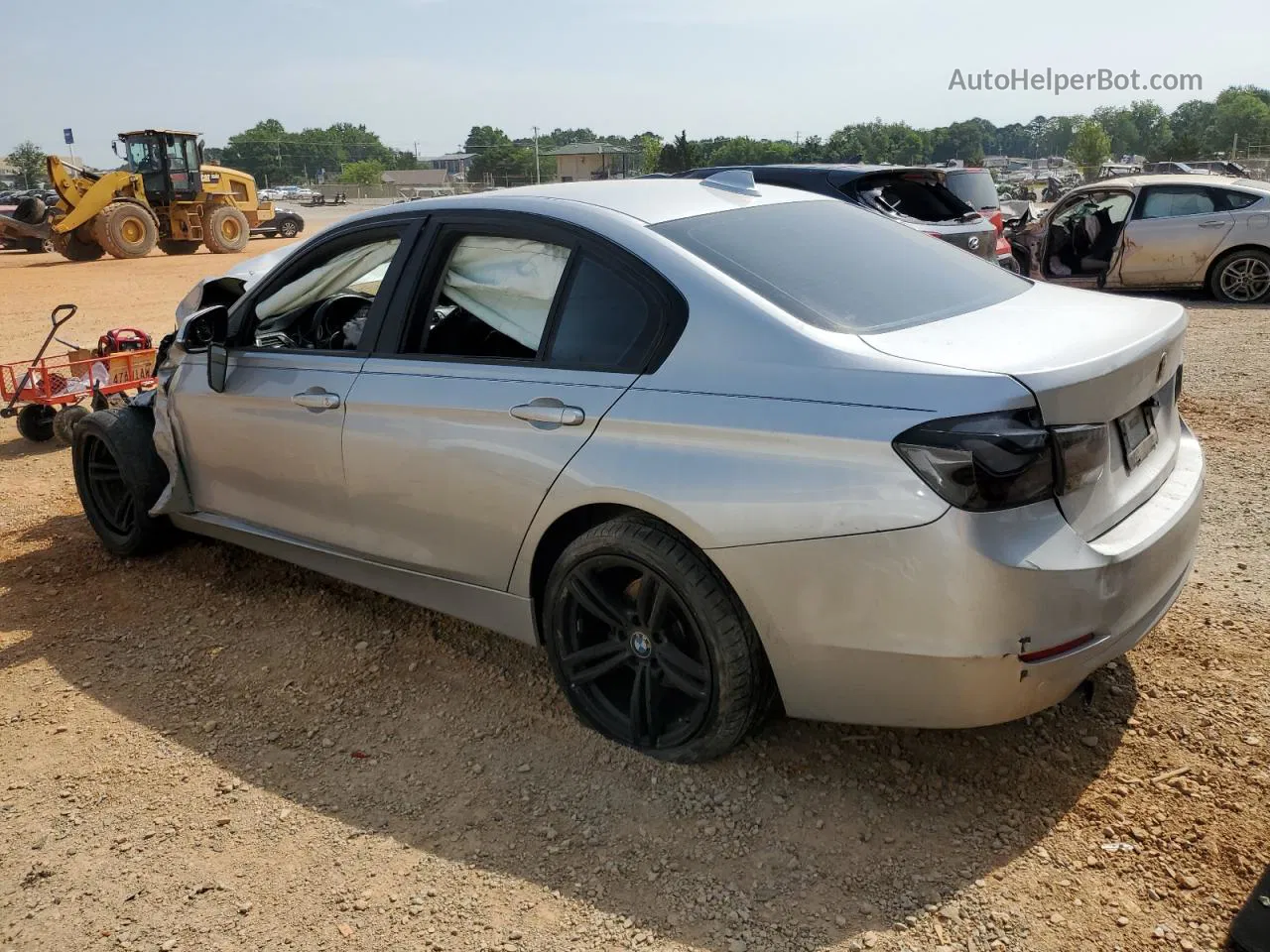 2014 Bmw 320 I Silver vin: WBA3B1C52EK131301