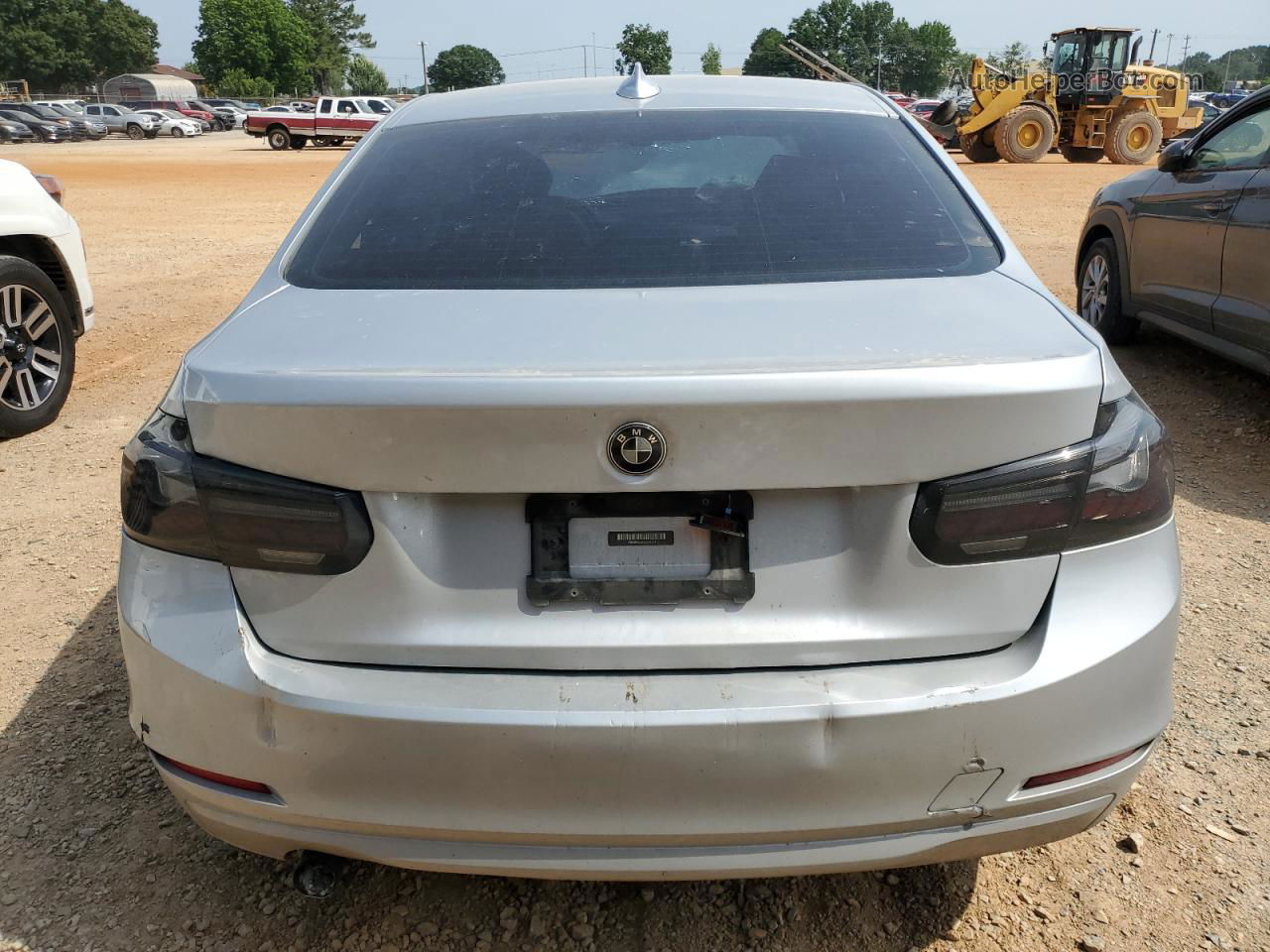 2014 Bmw 320 I Silver vin: WBA3B1C52EK131301