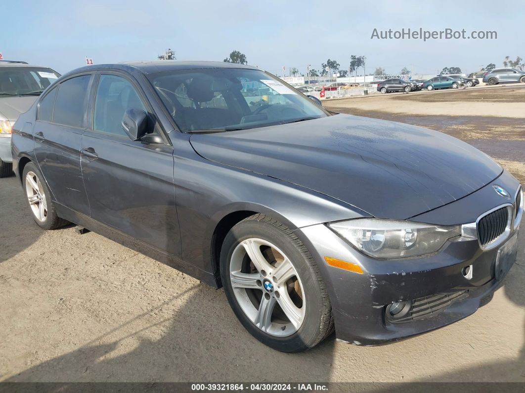 2014 Bmw 320i   Gray vin: WBA3B1C52EK132061