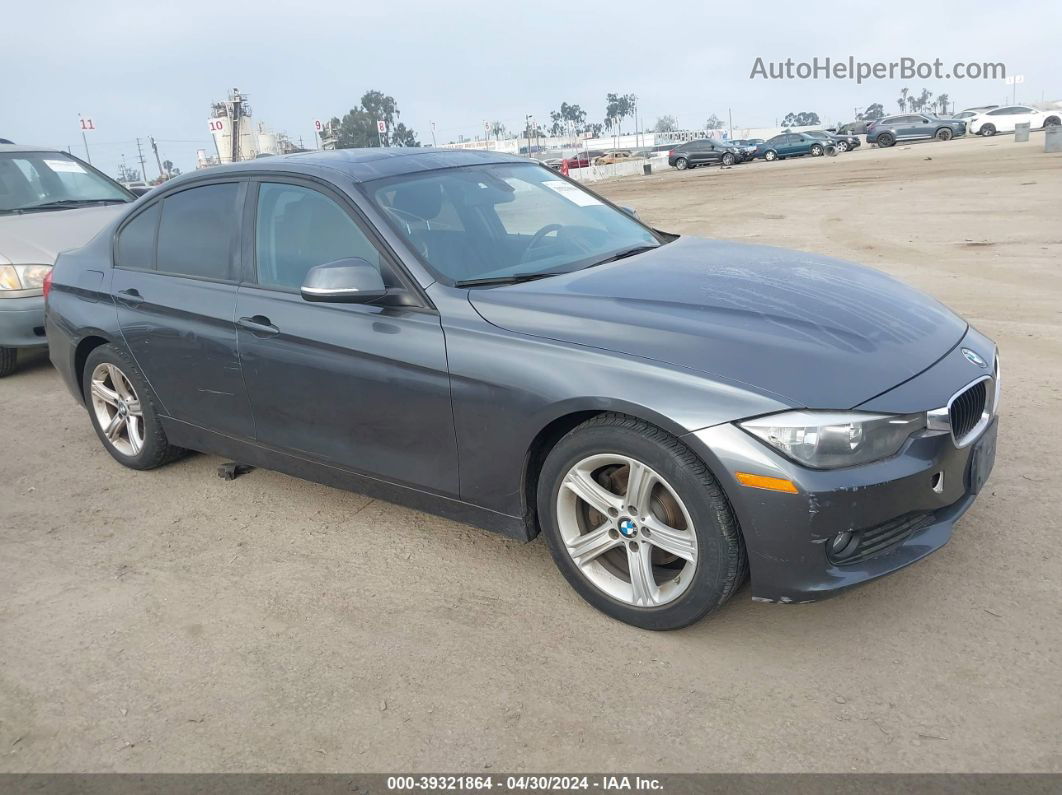 2014 Bmw 320i   Gray vin: WBA3B1C52EK132061