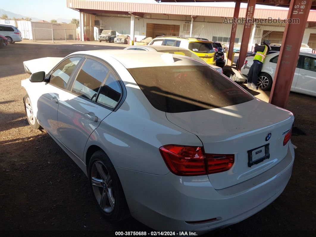 2014 Bmw 320i White vin: WBA3B1C53EK133767