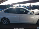 2014 Bmw 320i White vin: WBA3B1C53EK133767