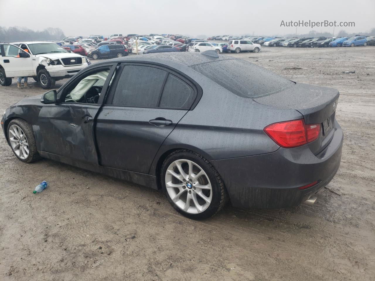 2014 Bmw 320 I Gray vin: WBA3B1C53EP680881