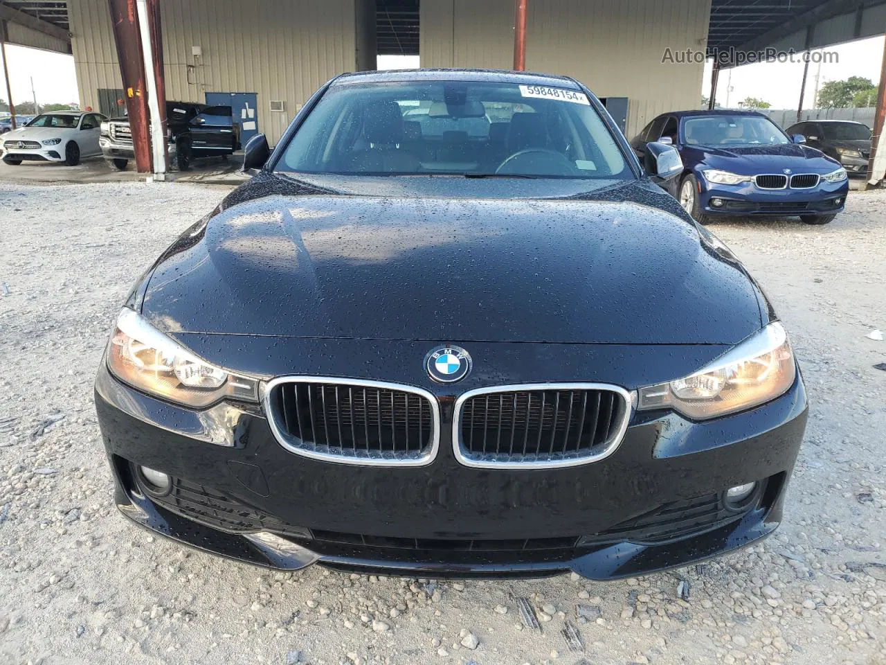 2014 Bmw 320 I Black vin: WBA3B1C53EPV79114