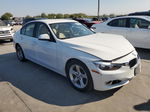 2014 Bmw 320 I White vin: WBA3B1C54EK134040