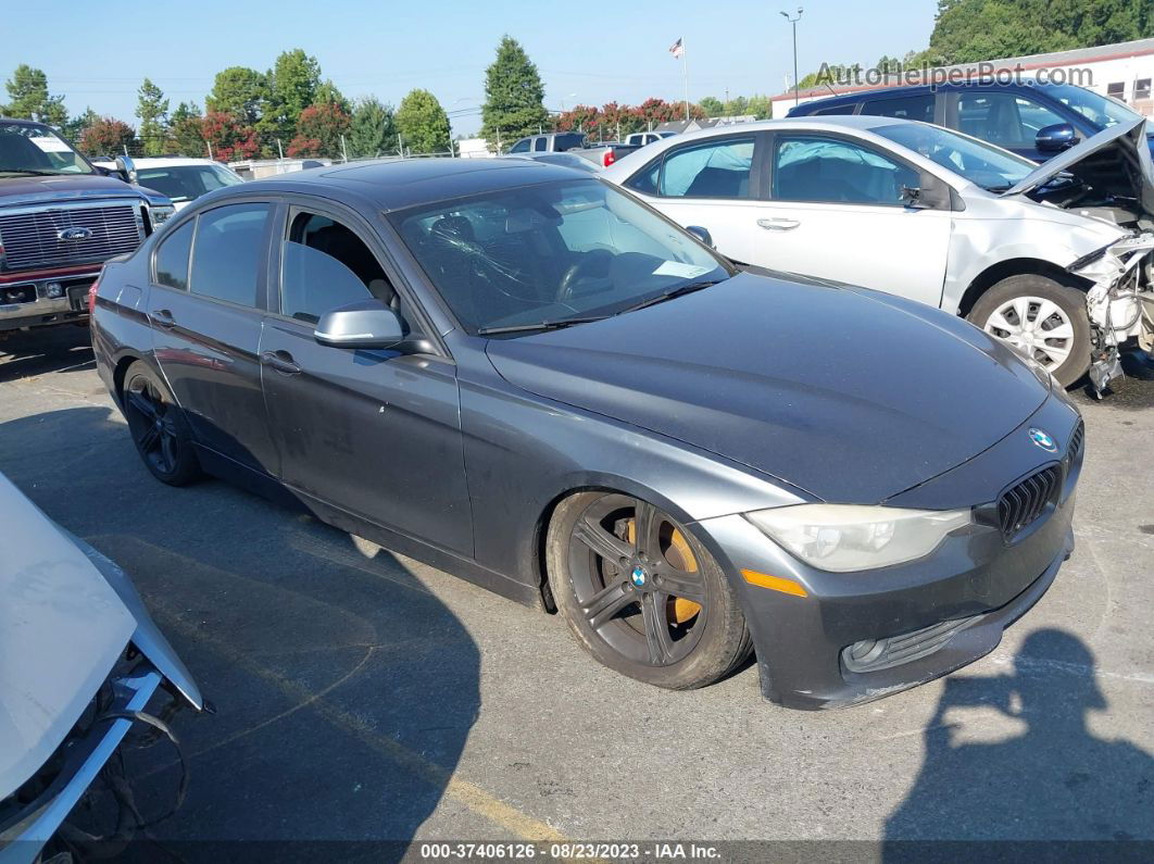 2014 Bmw 320i Black vin: WBA3B1C54EP680436