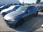 2014 Bmw 320i Black vin: WBA3B1C54EP680436