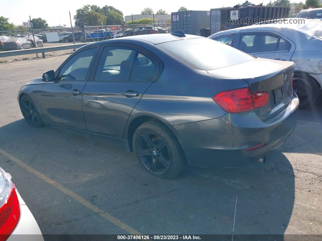 2014 Bmw 320i Black vin: WBA3B1C54EP680436