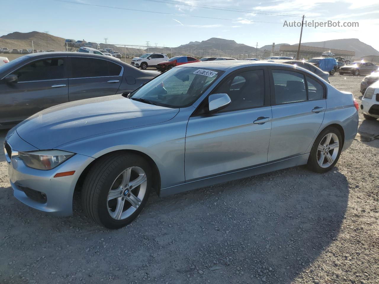 2015 Bmw 320 I Teal vin: WBA3B1C54FK135741