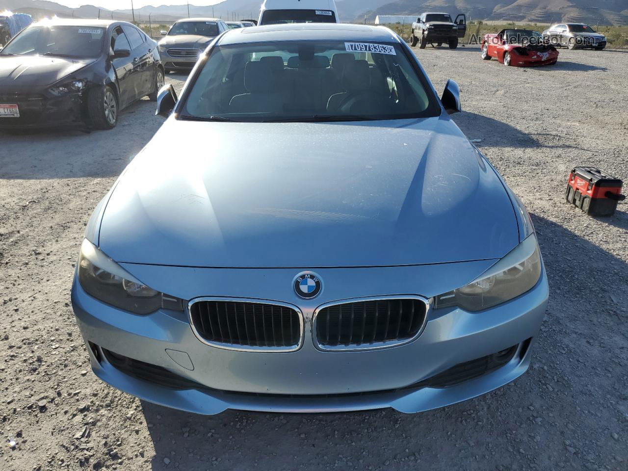 2015 Bmw 320 I Teal vin: WBA3B1C54FK135741