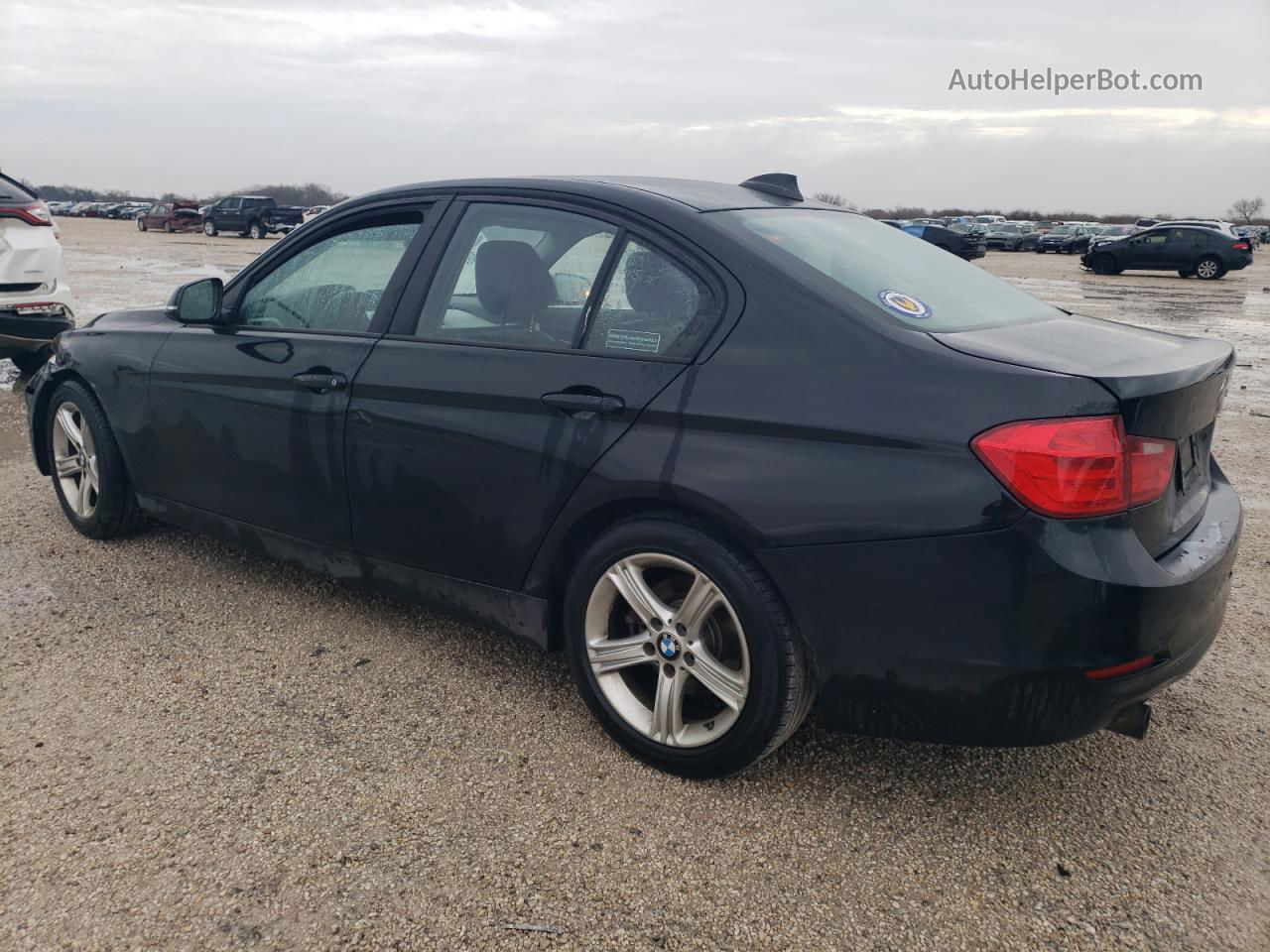 2015 Bmw 320 I Black vin: WBA3B1C54FK137084