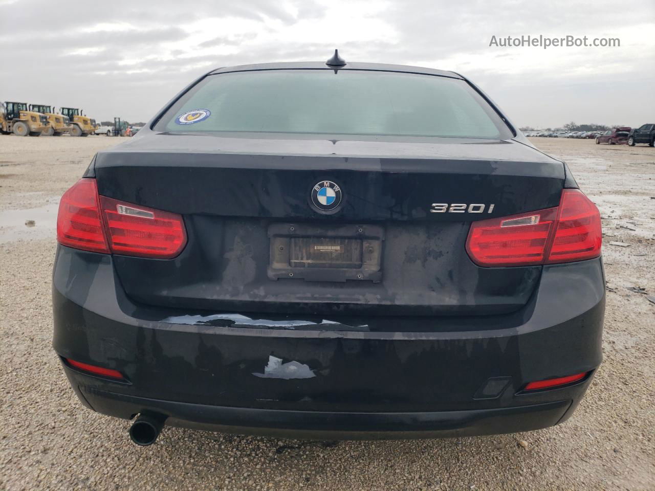 2015 Bmw 320 I Black vin: WBA3B1C54FK137084