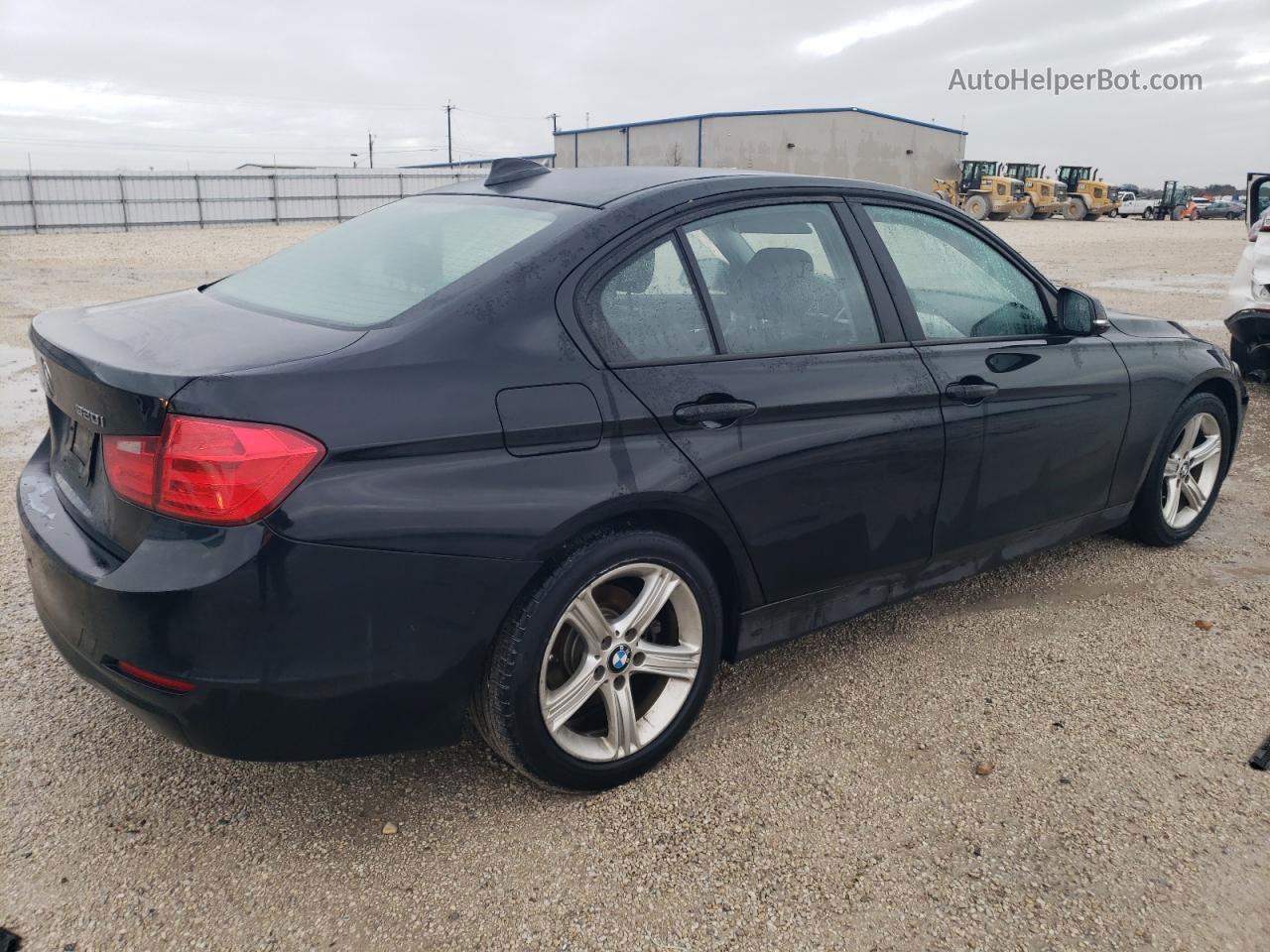 2015 Bmw 320 I Black vin: WBA3B1C54FK137084