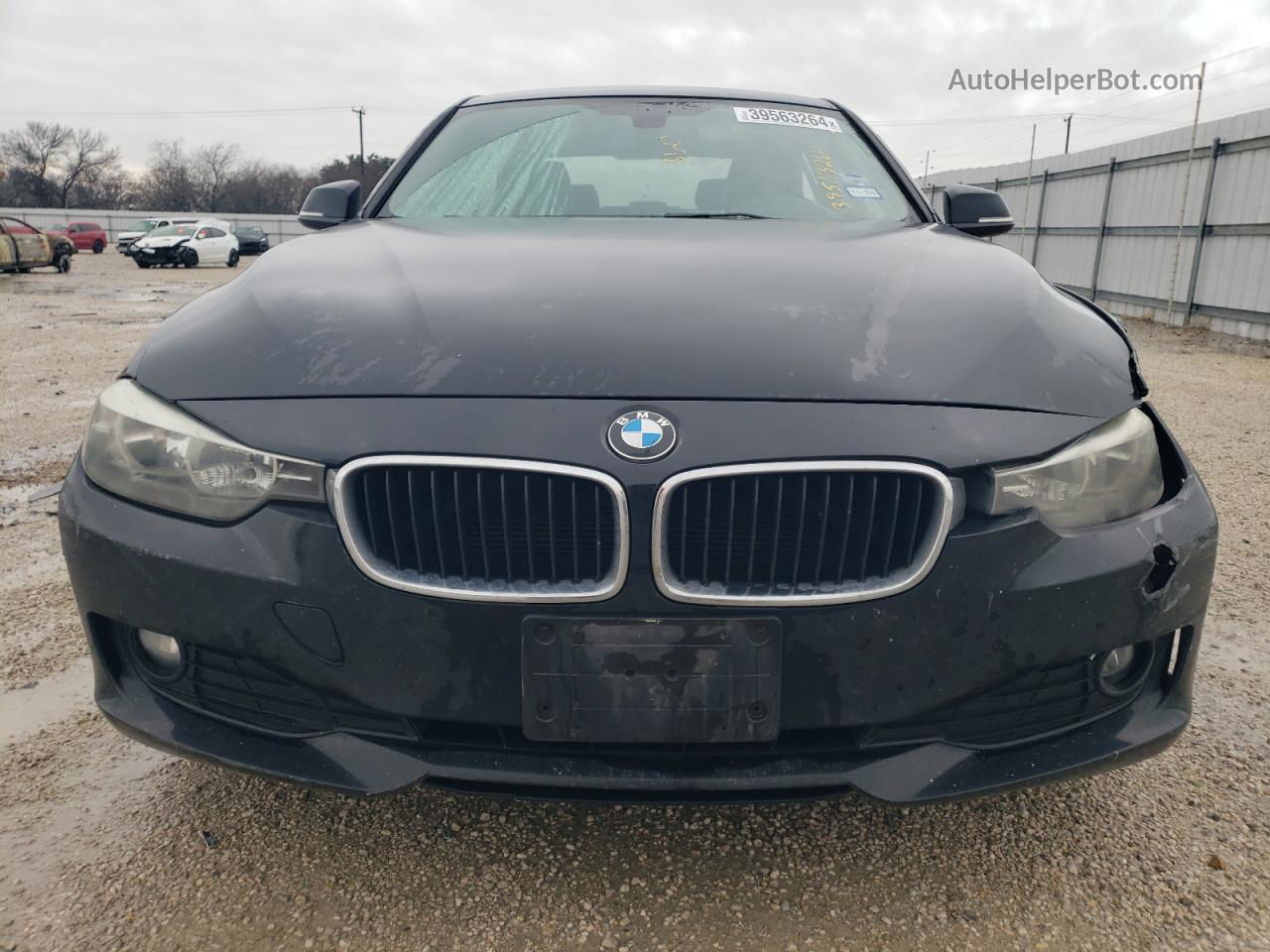 2015 Bmw 320 I Black vin: WBA3B1C54FK137084