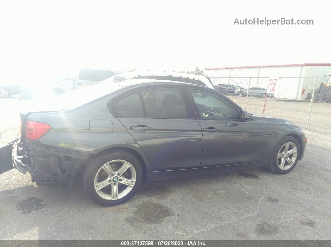 2015 Bmw 3 Series 320i Gray vin: WBA3B1C54FK138977