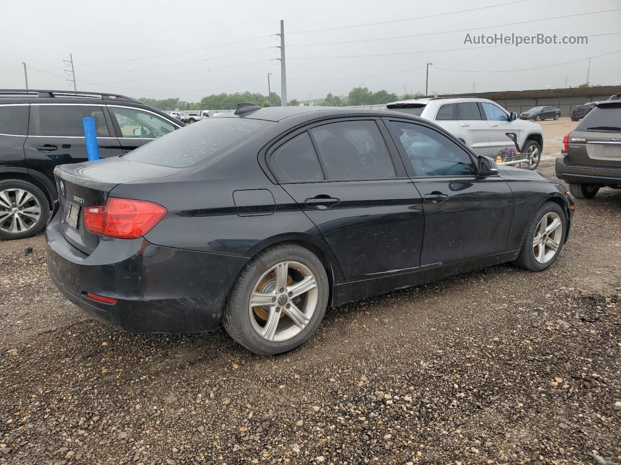 2015 Bmw 320 I Black vin: WBA3B1C54FK140583