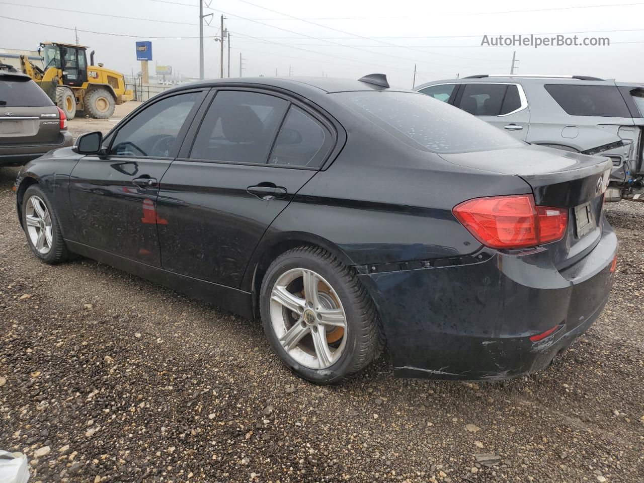 2015 Bmw 320 I Black vin: WBA3B1C54FK140583