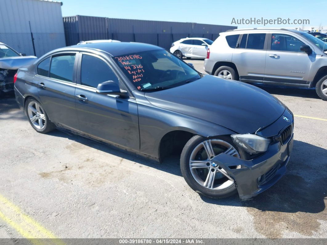 2014 Bmw 320i   Gray vin: WBA3B1C55EK133110