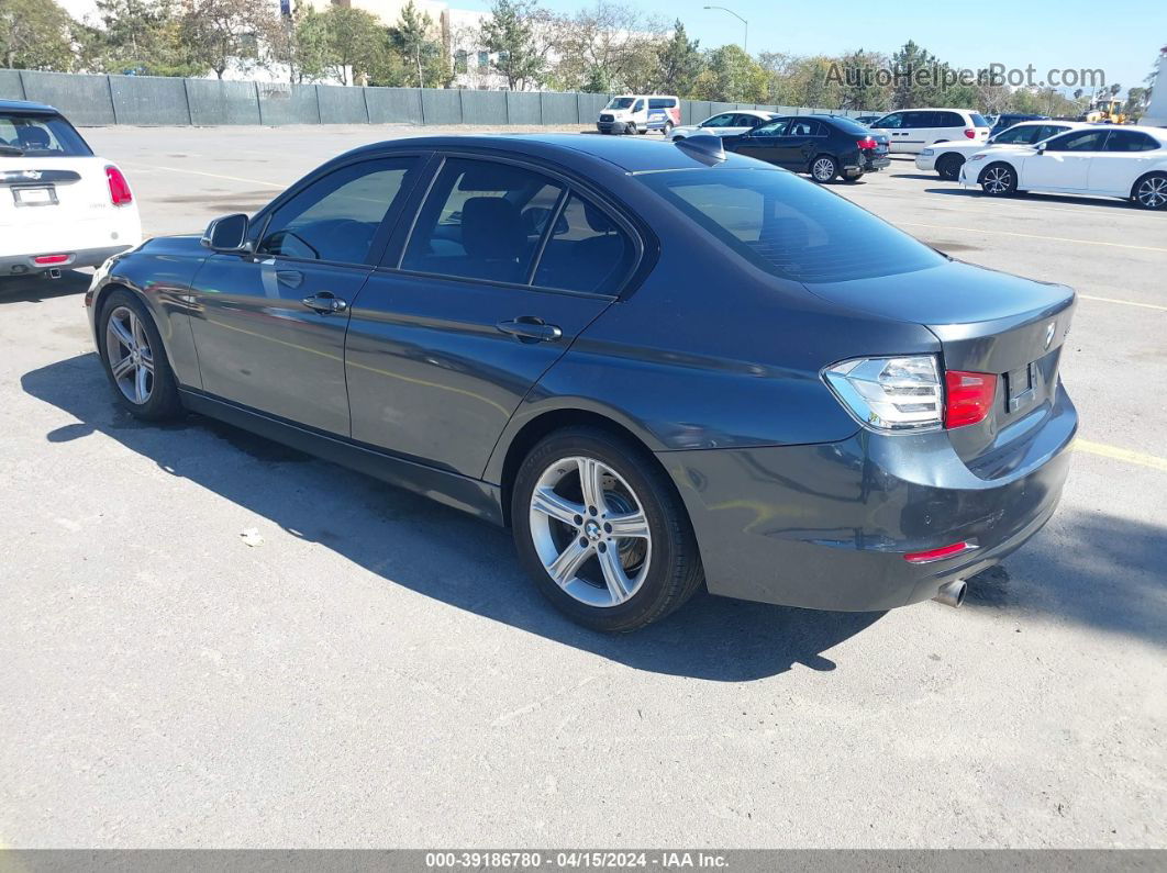 2014 Bmw 320i   Gray vin: WBA3B1C55EK133110