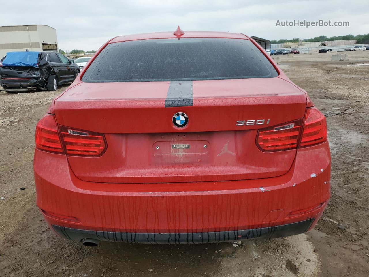 2014 Bmw 320 I Red vin: WBA3B1C55EP679229