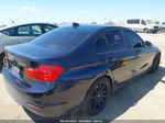 2015 Bmw 320i Dark Blue vin: WBA3B1C55FK136820