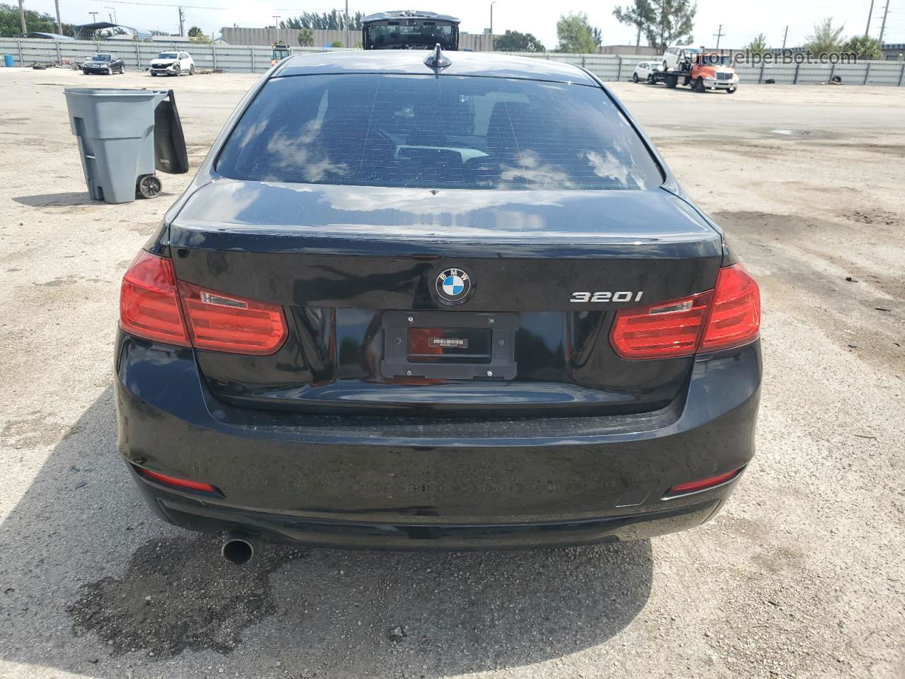 2013 Bmw 320 I Black vin: WBA3B1C56DK129100