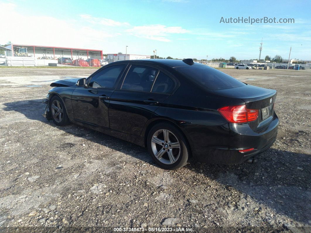 2014 Bmw 3 Series 320i Black vin: WBA3B1C56EPV79575