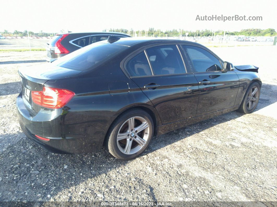 2014 Bmw 3 Series 320i Black vin: WBA3B1C56EPV79575