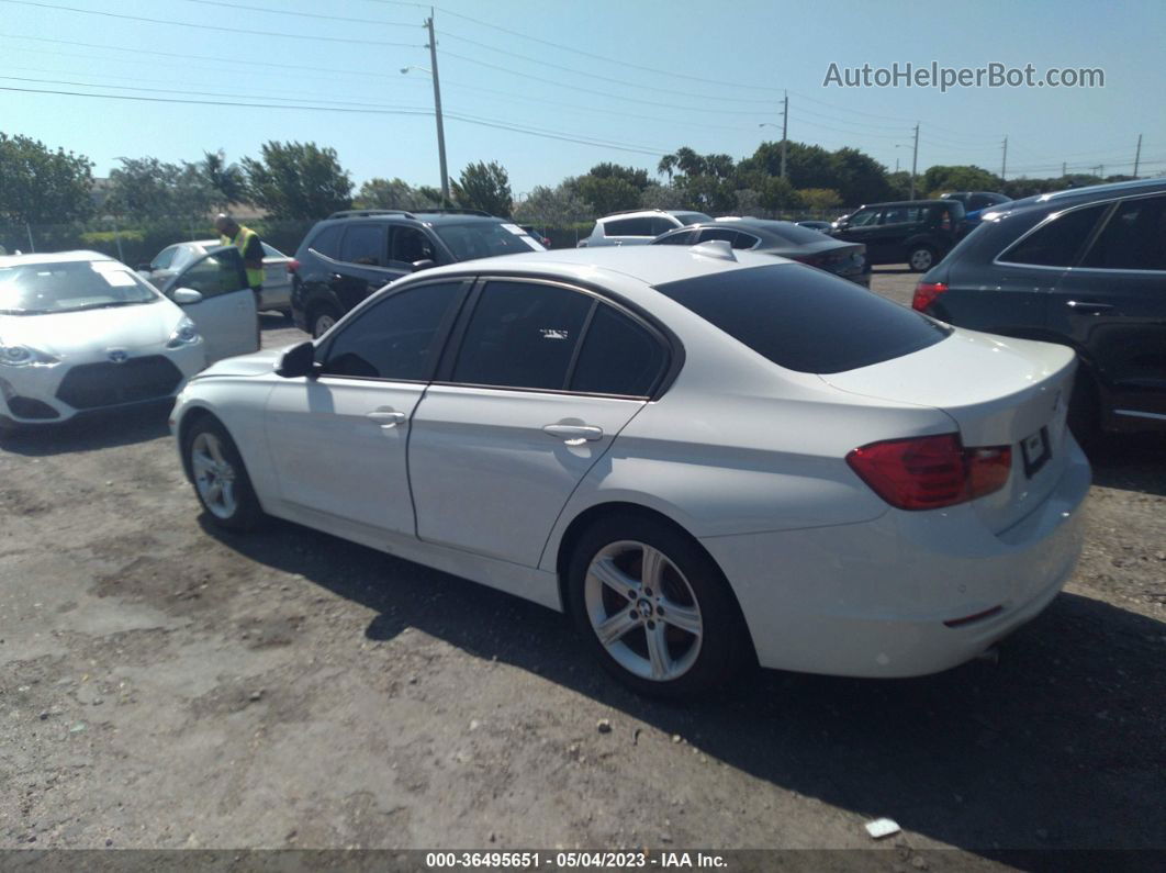 2015 Bmw 320i White vin: WBA3B1C56FK137555