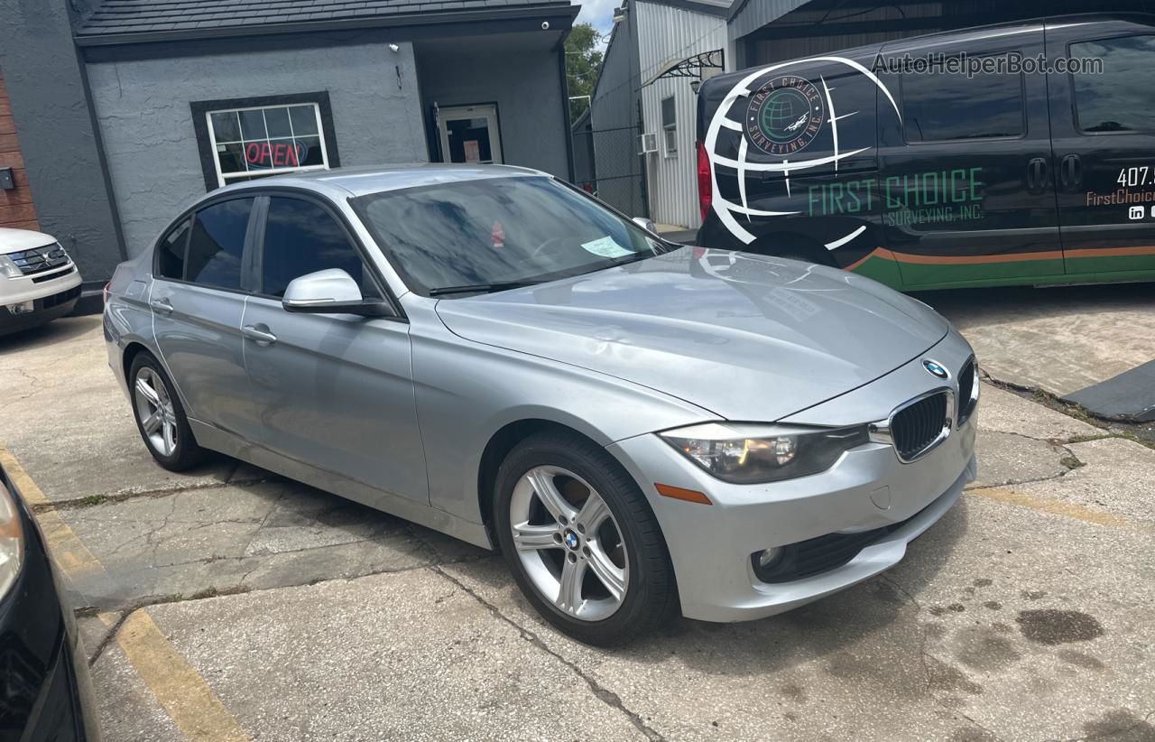 2015 Bmw 320 I Silver vin: WBA3B1C56FK140438