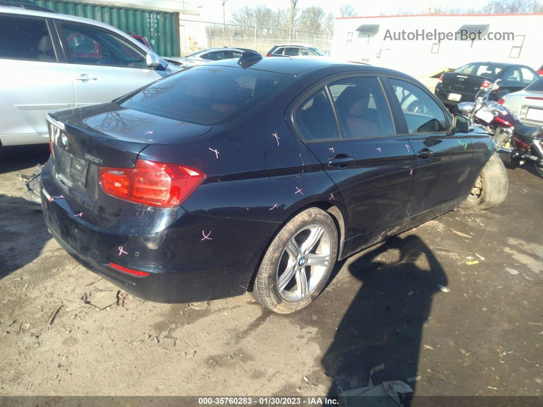 2015 Bmw 320i Black vin: WBA3B1C56FP831004