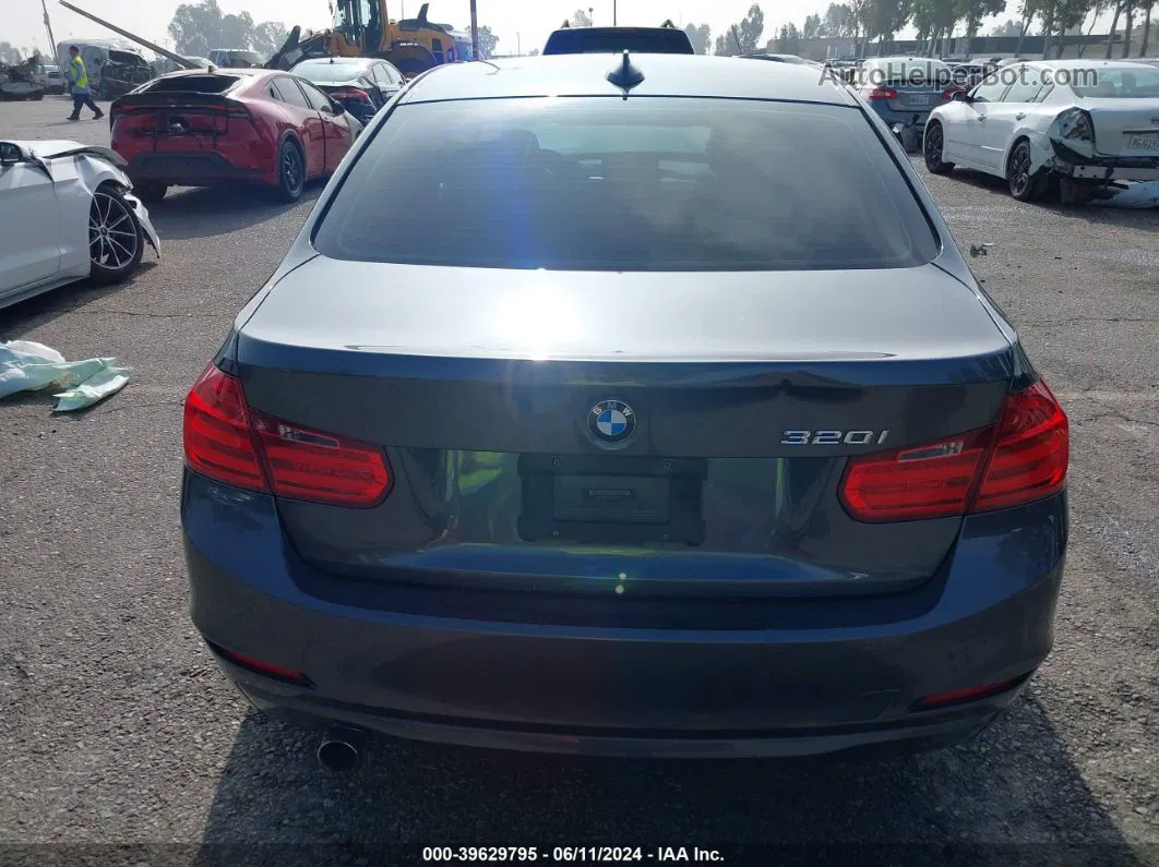 2015 Bmw 320i   Gray vin: WBA3B1C56FP831035