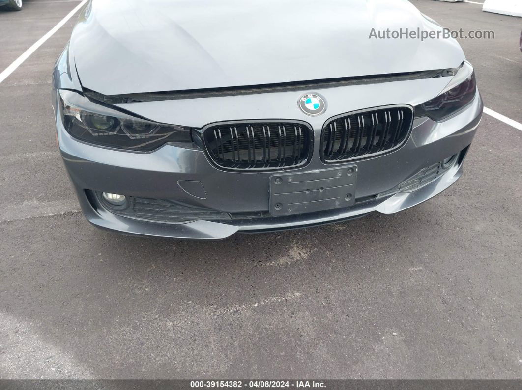 2014 Bmw 320i   Gray vin: WBA3B1C57EK133769