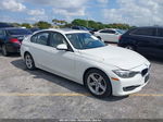 2014 Bmw 320i   White vin: WBA3B1C57EK134095