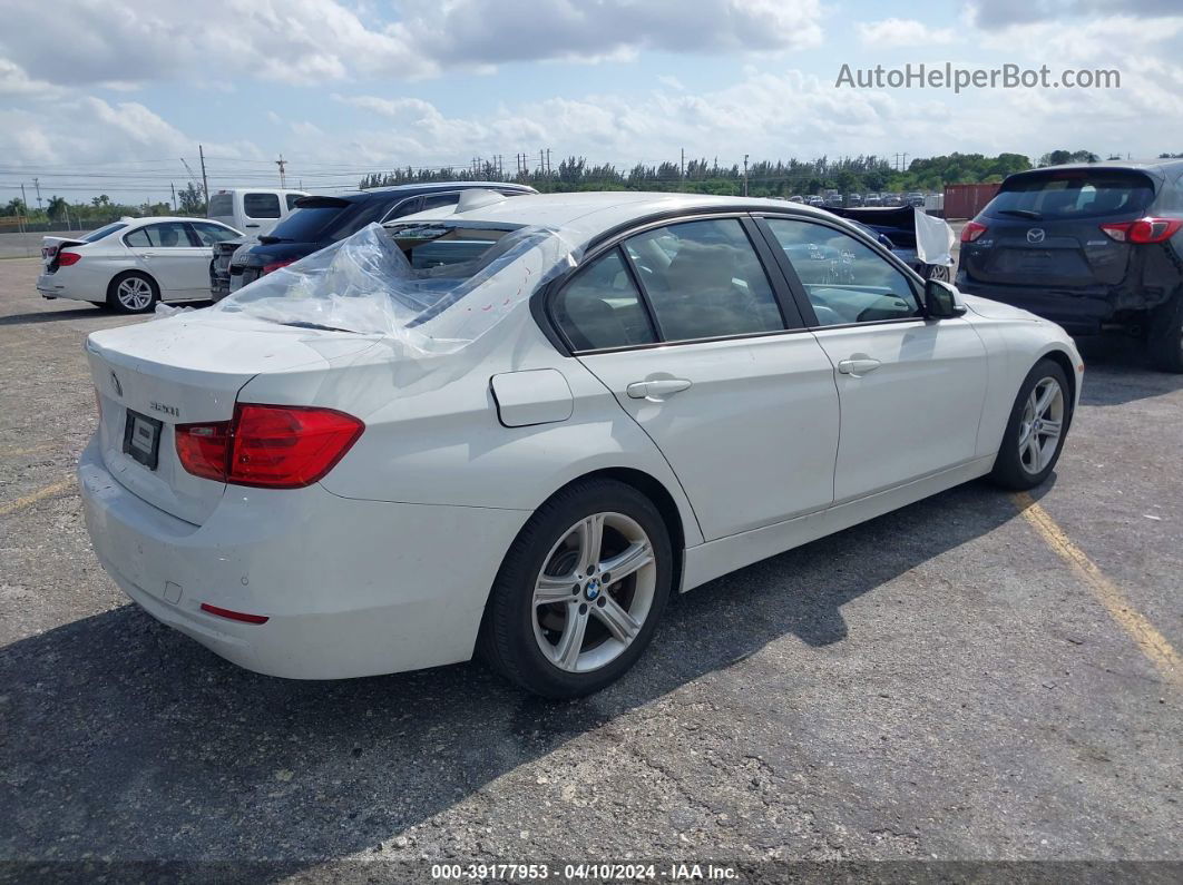 2014 Bmw 320i   Белый vin: WBA3B1C57EK134095